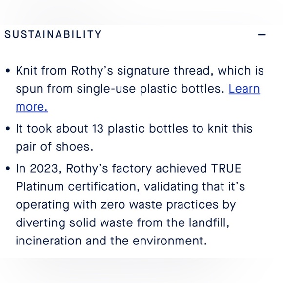 Rothy’s The Original Slip On Sneakers Size 12 - Picture 14 of 14